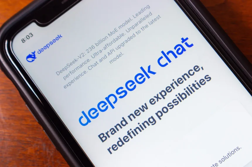 科技股在 DeepSeek 发布低成本 AI 后下跌